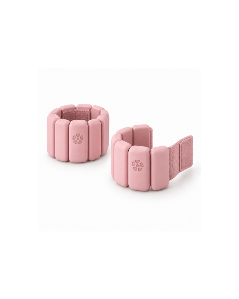 Obciążniki na kostki/nadgarstki różowe